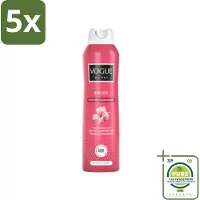 Vogue 5 x Enjoy Parfum Deodorant 150 ml - Grootverpakking - Parfum En Deodorant - Deodorant Spray - 24 Uur Bescherming - Geur Van Mandarijn - Geur Van Jasmijn