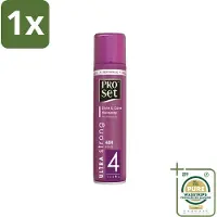 Proset 1 x Haarspray Ultra Sterk 300 ml- Haarspray - 48 Uur Fixatie - Ultra Sterke Fixatie - ProVitamine B5 - Gezond Haar