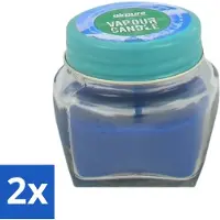 Airpure 2 x - Kaars Tegen Verkoudheid - Geurkaars - Verlichting bij Verkoudheid - 28,5 g - Kaars Tegen Verkoudheid - Geurige Kaars - Verlichting Bij Verkoudheid - Ademhaling Verlichten - Neus Verstopt