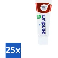 Zendium 25 x – Tandpasta – Tandvlees Protect – 75 ml - Tandvlees Bescherming - Gevoelig Tandvlees - Natuurlijke Tandpasta - Fluoride - Mondgezondheid