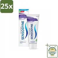Sensodyne 25 x Tandpasta Gum Protection 75 ml - Grootverpakking - Gevoelige Tanden - Tandvleesbescherming - Tandpasta - Gevoeligheid - Tandpasta Voor Gevoelige Tanden