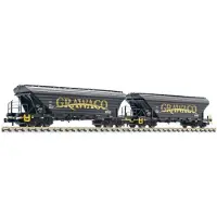 Liliput L260224 N 2-delig Set, Graantransportw., Uagpps, Grawaco, Nederland, EP.VI.