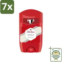 Old Spice 7 x - Original - High Endurance - Deodorantstick - Langdurige Frisheid - 50 g - Grootverpakking - Deodorantstick - Langdurige Frisheid - Zweetbescherming - Mannelijke Geur - Klassieke Geur