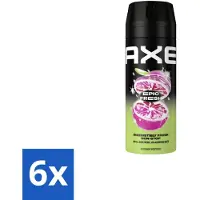 Axe 6 x – Deodorant Spray – Epic Fresh – 150 ml - Deodorant Spray - Zweetgeur Bestrijding - Frisheid - Energie - Mannelijke Geur