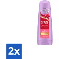 Andrélon 2 x Conditioner Levendige Kleur 200 ml - Kleurvervanging - Haarkleur Beschermen - UV-filter - Hibiscus-extract - Levendige Kleur