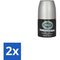 BRUT 2 x – Deodorant Roller – Musk - 50 ml - Anti-transpirant Roll-on - Muskusgeur - Mannelijke Uitstraling - Langdurige Bescherming - Frisheid
