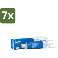 K-Y 7 x Glijmiddel 82 gr - Bevochtigingsgel - Glijmiddel - Waterbasis - Bevochtigingsgel - Intiem Gebruik