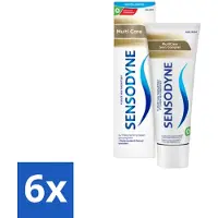 Sensodyne 6 x Tandpasta MultiCare 75 ml - Gevoelige Tanden - Mondverzorging - Tandpasta - Tandgevoeligheid - Tandplak