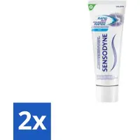 Sensodyne 2 x – Tandpasta – Rapid Relief – 75 ml - Gevoelige Tanden - Tandpasta - Pijnverlichting - Tandgevoeligheid - Tandpasta Snel Verlichting