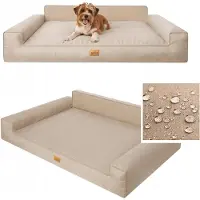 PillowPrim Hondenmand L 79x54cm - Waterdichte, Duurzame, Afneembare Hoes