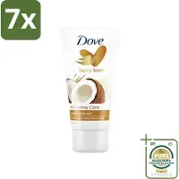 Dove 7 x - Handcrème - Body Love Restoring Care - Kokos & Almond - Hydraterend - Droge huid - 75 g - Grootverpakking - Handcrème - Droge Huid - Hydraterende Crème - Kokos En Amandel - Huidverzorging