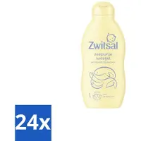 Zwitsal 24 x Zeepvrije Wasgel 200 ml - Babywasgel - Zeepvrije Wasgel - Babyhuid - Wasgel Voor Baby - Anti-prik Wasgel