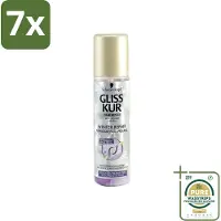 Gliss kur 7 x Gliss-Kur - Anti-Klit Spray - Winter Repair - Makkelijke Kambaarheid - 200 ml - Grootverpakking - Anti-klit Spray - Winter Repair - Makkelijke Kambaarheid - Keratine Spray - Haar Herstel