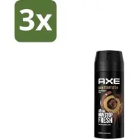 Axe 3 x – Deodorant Spray – Dark Temptation – 150 ml - Deodorant Spray - Mannelijke Geur - Warme Geur - Chocolade Geur - Transpiratiegeur