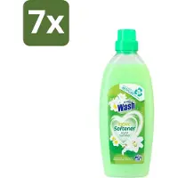 At Home 7 x - Wash - Wasverzachter - Joyful Summer - 20 Wasbeurten - Wasverzachter - Wasverzachter Joy Summer - Wasverzachter Voor Kleding - Wasverzachter Voor Alle Stoffen - Wasverzachter Voor Katoen