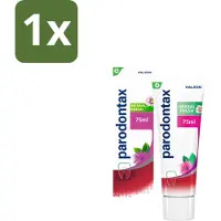 Parodontax 1 x - Tandpasta - Herbal Fresh - Bergamot & Mint - 75ml - Tandvleesgezondheid - Bloedend Tandvlees - Tandpasta - Kruidenextracten - Bergamot