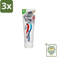 Aquafresh 3 x Tandpasta Tandsteen Controle Frisse Adem 75 ml - Grootverpakking - Tandpasta - Tandsteen - Tandplak - Tanden Beschermen - Tanden Reinigen