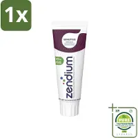 Zendium 1 x Tandpasta Sensitive 75 ml - Gevoelige Tanden - Natuurlijke Enzymen - Mondgezondheid - Fluoride - SLS-vrije Tandpasta