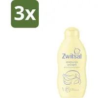 Zwitsal 3 x Zeepvrije Wasgel 200 ml - Baby Wasgel - Zeepvrije Wasgel - Babyhuid - Wasgel Baby - Anti-prik Wasgel