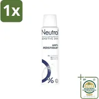 Neutral 1 x - Deodorant Spray - Anti-perspirant - Gevoelige Huid - 0% Kleurstof, Parfum & Alcohol - 150 ml- Gevoelige Huid - Anti-perspirant - Deodorant Spray - 0% Parfum - 0% Kleurstof