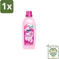 At Home 1 x - Wash - Wasverzachter - Pink Secrets - 20 Wasbeurten- Wasverzachter - Wasverzachter Pink Secrets - Wasverzachter Voor Kleding - Wasverzachter Voor Alle Stoffen - Wasverzachter Voor Katoen