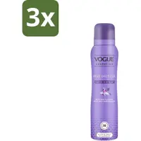 Vogue 3 x Reve Exotique Parfum Deodorant 150 ml - Parfum Deodorant - Deodorant Met Geur - Geurige Deodorant - 24 Uur Bescherming - Jasmijn Geur