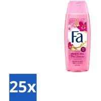 Fa 25 x – Douchegel – Magic Oil Pink Jasmine – 250 ml - Voordeelverpakking - 25 stuks