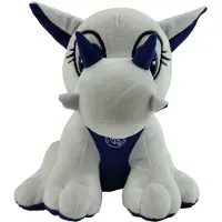 Real Madrid drakenknuffel, 25 cm, grijs. Kleur: grijs. Maat: one size