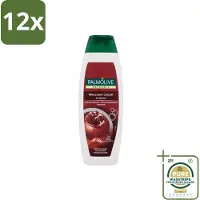 Palmolive Naturals - Shampoo - Brilliant Color - Voor Gekleurd Haar - 350 ml - Voordeelverpakking - 12 stuks - Haar beschermen - Haar verzorgen