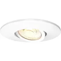 LEDVION - LED Inbouwspot - Wit - 6W - CCT 2200K-4000K - Ø96mm - Dimbaar - RVS - IP65