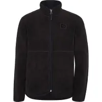 Didriksons Rubi FZ, fleecevest, junior, zwart
