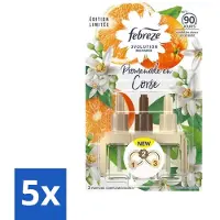 Ambi Pur 3volution - Luchtverfrisser - Walk in Corsica - Navulling - 20 ml - Bulkverpakking - 5 stuks