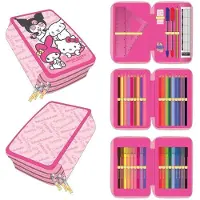 Cerdá Hello Kitty en vrienden, 3-delige set viltstiften
