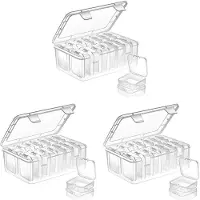 Typecat 42X Kleine Opbergdoos met Deksel Kleine Doorzichtige Plastic Doos Plastic Opbergdoos Lege -Organizer voor Kleine Voorwerpen