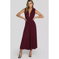 Madnezz House Jumpsuit wijnrood
