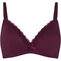Hunkemoller Voorgevormde bh zonder beugel Lola Paars Dames | Maat: 80E