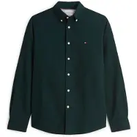 Tommy Hilfiger Overhemd 'Heritage' donkergroen