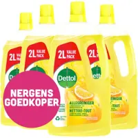 Dettol 4x Allesreiniger Power & Fresh Citroen 2 Liter