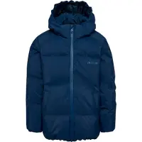 Hummel hmlJR All Weather Puffer, winterjas, junior, blauw