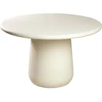 Giga Meubel Tuintafel Romy Off-White Rond 120cm