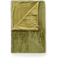 Essenza Furry Plaid Cedar green - 150x200 cm