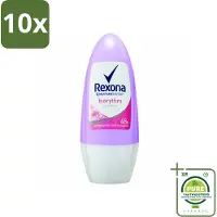 Rexona 10 x - Biorythm - Deo Roll-on - Anti-transpirant - Anti-perspirant - 50 ml - Grootverpakking - Anti-transpirant - Zweetbehandeling - Deodorant - Biologisch Ritme - 48 Uur Bescherming