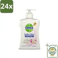 Dettol - Handzeep - Antibacterieel - Hydraterend - Kamille - 250 ml - Voordeelverpakking - 24 stuks - Hydraterend - Kamille