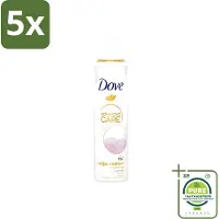 Dove 5 x - Deodorant - Spray Clean Touch - Zachte geur en verzorging - 150 ml - Grootverpakking - Deodorant Spray - Clean Touch - Anti-transpirant - Zweet En Geur Bescherming - 48 Uur Bescherming
