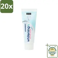 Sence 20 x - Whitening - Tandpasta - Met Fluor - 75 ml - Grootverpakking - Tandpasta - Witte Tanden - Fluor - Tanden Reinigen - Tanden Verzorgen