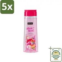 Sence 5 x - Floral Moments & Grapefruit - Douchegel - Fris & Fruitig - 300 ml - Grootverpakking - Douchegel - Grapefruit - Bloemige Geur - Fris - Fruitig