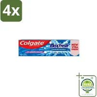 Colgate Tandpasta Maxfresh Coolmint 100 ml - Voordeelverpakking - 4 stuks - Tandpasta - Frisse adem