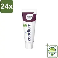 Zendium Tandpasta Sensitive 75 ml - Voordeelverpakking - 24 stuks - Gevoelige tanden - Natuurlijke enzymen