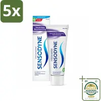 Sensodyne 5 x Tandpasta Gum Protection 75 ml - Grootverpakking - Gevoelige Tanden - Tandvleesbescherming - Tandpasta - Gevoeligheid - Tandpasta Voor Gevoelige Tanden