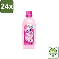 At Home - Wash - Wasverzachter - Pink Secrets - 20 Wasbeurten - Voordeelverpakking - 24 stuks - Wasverzachter - Wasverzachter pink secrets